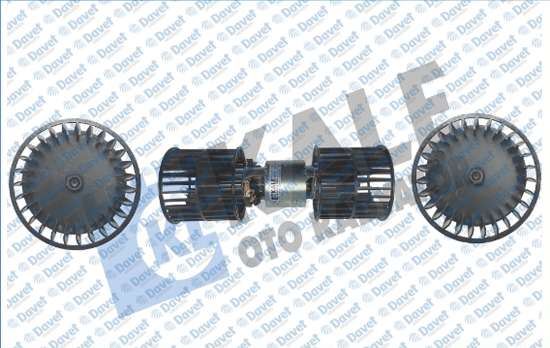 KALE 354880 Kalorifer Motoru Skoda Felicia 1.3 90>94 (12v) (120w 2000 Rpm)